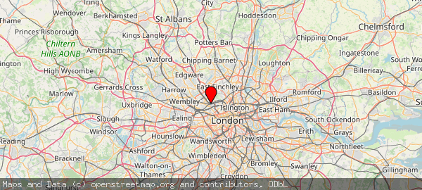 West Hampstead, London Borough of Camden