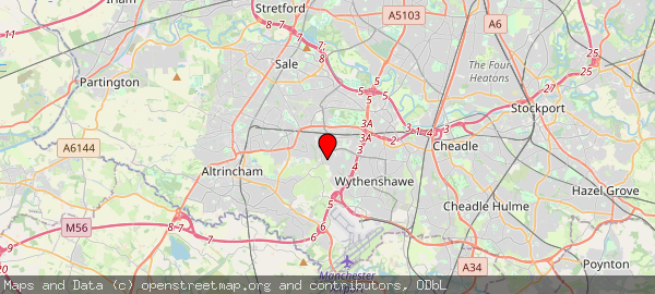 Wythenshawe Hospital, Southmoor Road, Wythenshawe