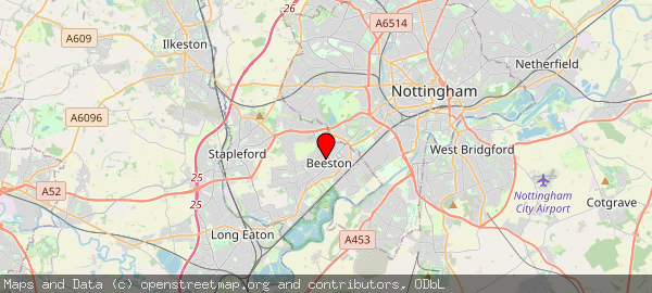 Broxtowe Borough, Nottinghamshire
