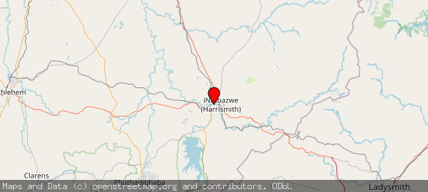 Harrismith, Verkykerskop, Van Reenen, Driefontein, Bergville, Winterton, Spioenkop.