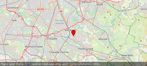Buxton Road, Stockport, Greater Manchester, England SK2 6NU, UK