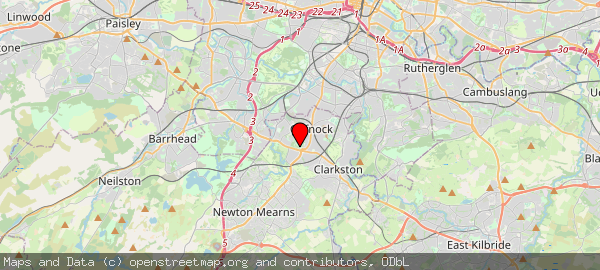 Renfrewshire, Inverclyde, East Renfrewshire, Argyll and Bute,