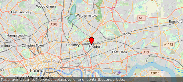 Westfield Stratford City, Montfichet Road, London