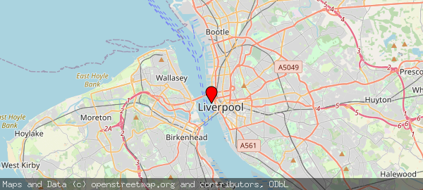 Liverpool City Region and surrounding areas