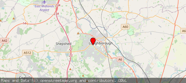 Loughborough University, Ashby Road, Loughborough