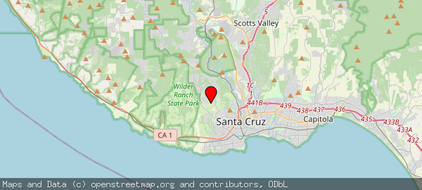 University of California Santa Cruz, High Street, Santa Cruz, CA, USA