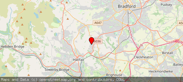 Northowram Green HX37 Halifax, West Yorkshire