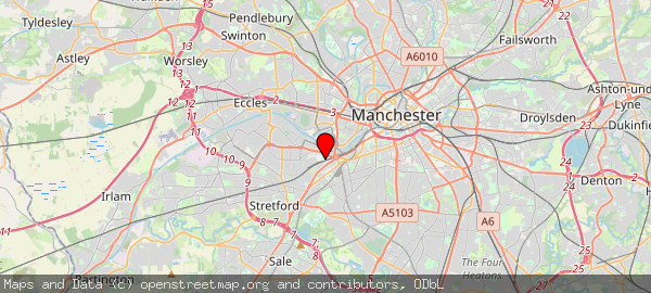 Manchester United Football Ground, Sir Matt Busby Way, Stretford, Manchester