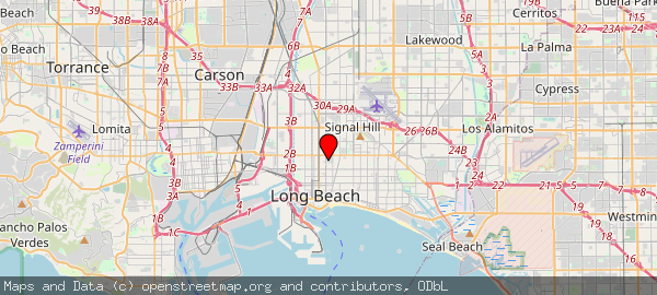 Long Beach Polytechnic High School, Atlantic Avenue, Long Beach, CA, USA