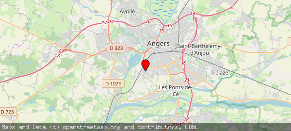 Mairie, Boulevard Robert d'Arbrissel, Angers