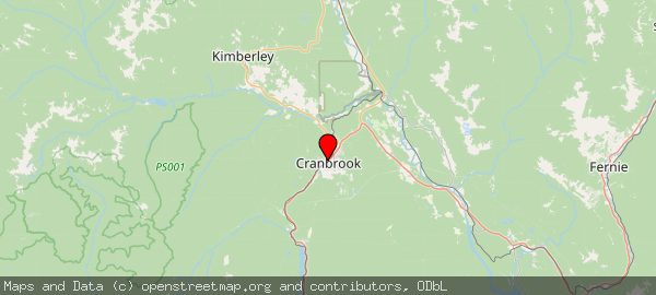 Cranbrook, BC V1C 3P9, Canada
