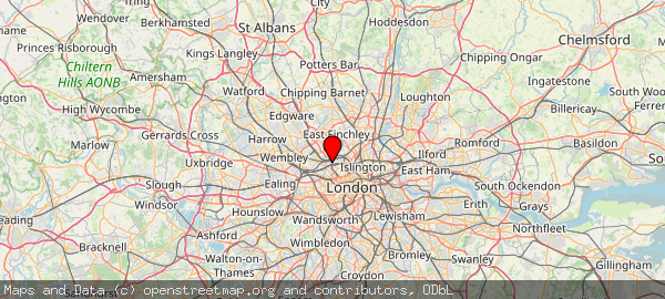 Swiss Cottage, London Borough of Camden, United Kingdom