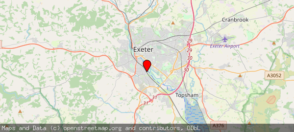 Clapperbrook Lane East, Exeter