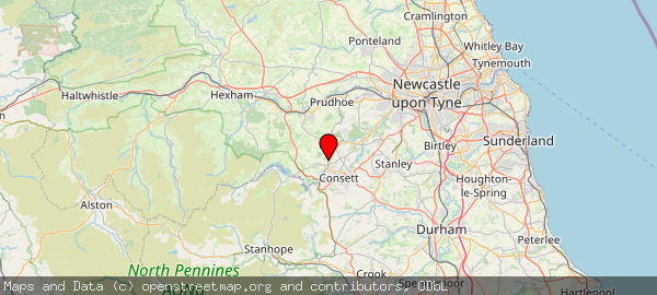 Spa Grounds Shotley Bridge Consett co Durham  DH80TN