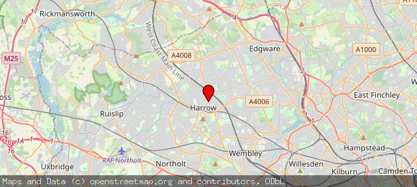 London Borough Of Harrow, Station Road, Harrow
