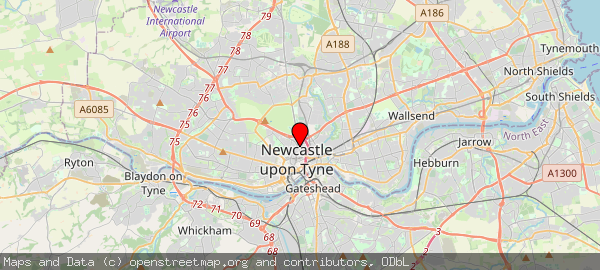 Newcastle Civic Centre, Barras Bridge, Newcastle upon Tyne NE1 8PU