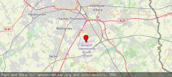 Route de l'Aéroport, 59810 Lesquin, France