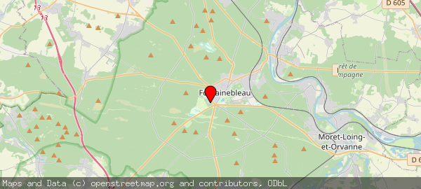 Route d'Hurtault, 77300 Fontainebleau, France