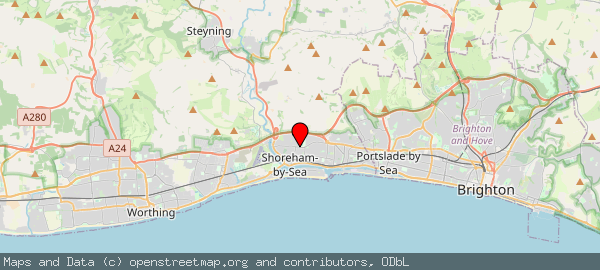 Upper Shoreham Rd, Shoreham-by-Sea BN43, UK