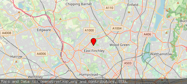 Chandos Rd, London N2 9AR, UK