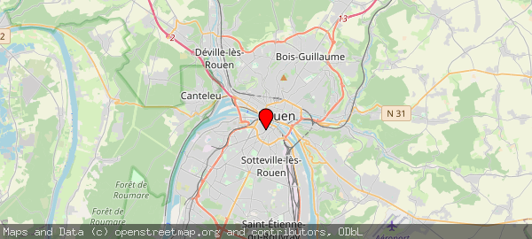 5 Rue des Emmurées, 76100 Rouen, France