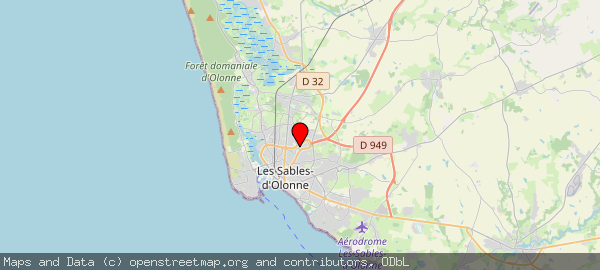 95 Avenue Charles de Gaulle, 85340 Les Sables-d'Olonne, France