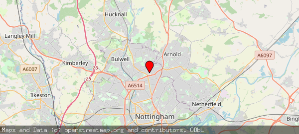 Hucknall Rd, Nottingham NG5 1PB, UK