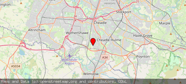 Cross Rd, Heald Green, Cheadle SK8 3LW, UK