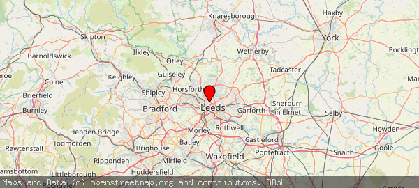 St George's Field, Woodhouse, Leeds LS2, UK