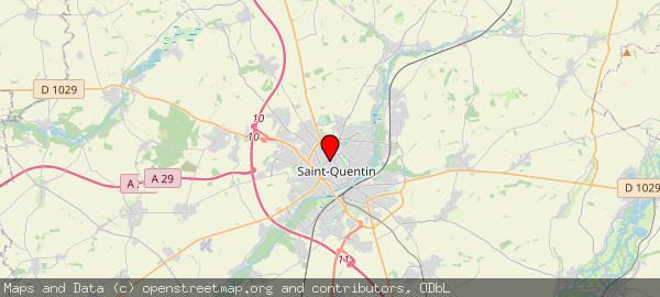 1 Rue Gabriel Girodon, 02100 Saint-Quentin, France