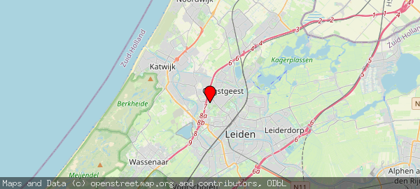 Rhijngeesterstraatweg 13, Oegstgeest, Zuid-Holland 2342 AN