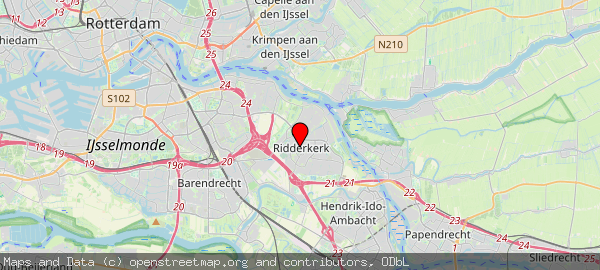 Koningplein 1, Ridderkerk, Zuid-Holland 2981 EA