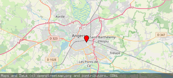 Boulevard Pierre de Coubertin
BP 426
49004 ANGERS Cedex 01