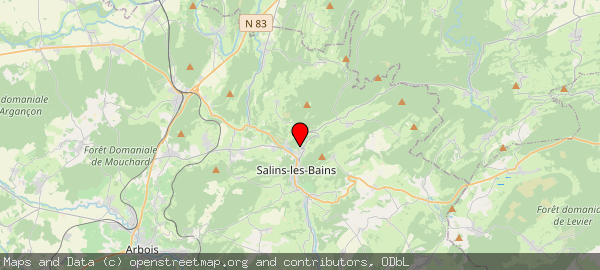 Rte d'Ornans, 39110 Salins-les-Bains, France