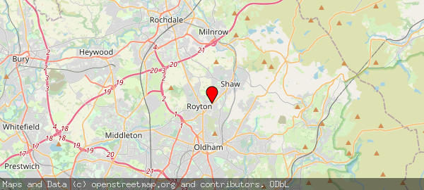 Shaw Rd, Royton, Oldham OL2, UK