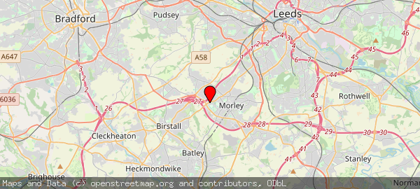 Bruntcliffe Ln, Morley, Leeds LS27 0LZ, UK