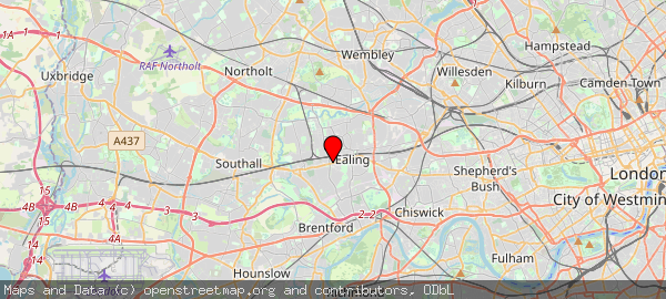163-165 Uxbridge Rd, London W13 9AU, UK