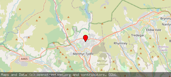 Galon Uchaf Rd, Merthyr Tydfil CF47, UK