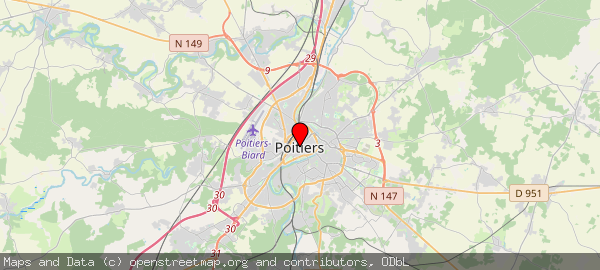 15 Pl. du Maréchal-Leclerc, 86000 Poitiers, France