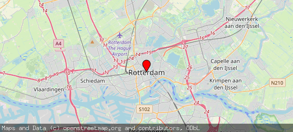 Postbus 70012, Rotterdam, Gemeente Rotterdam 3000 KP