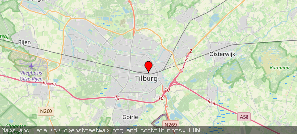 Postbus 90155, Tilburg, Gemeente Tilburg 5000 LA