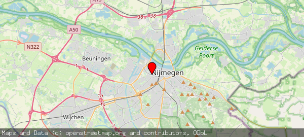 Postbus 9105, Nijmegen, Gemeente Nijmegen 6500 HG