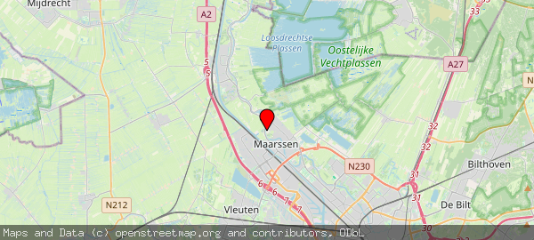 Postbus 1212, Maarssen, Gemeente Stichtse Vecht 3600 BE