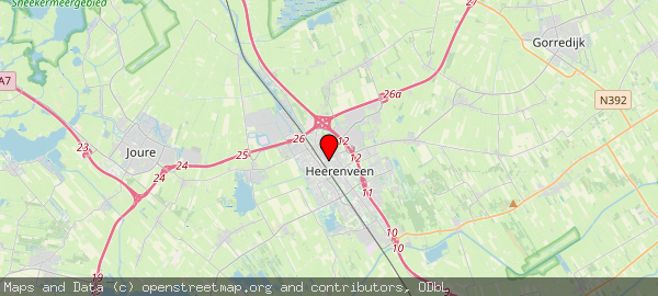 Postbus 15000, Heerenveen, Gemeente Heerenveen 8440 GA