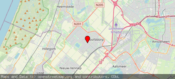 Postbus 250, Hoofddorp, Gemeente Haarlemmermeer 2130 AG