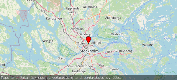Norra Djurgården, Östermalm, Stockholm, Sverige