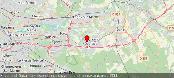 1 Pl. Fulgence Bienvenue, 77600 Bussy-Saint-Georges, France