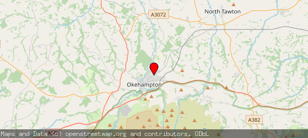 Crediton Rd, Okehampton EX20, UK
