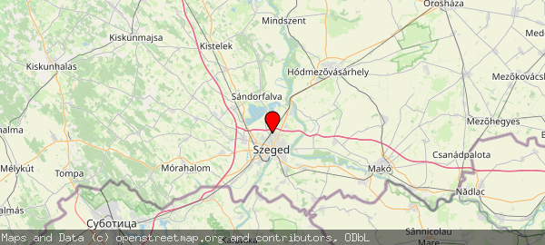 Szeged, Baktói kiskertek, 6728 Magyarország