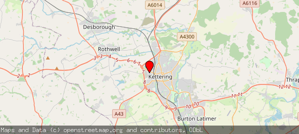 Rothwell Rd, Kettering NN16 8UZ, UK